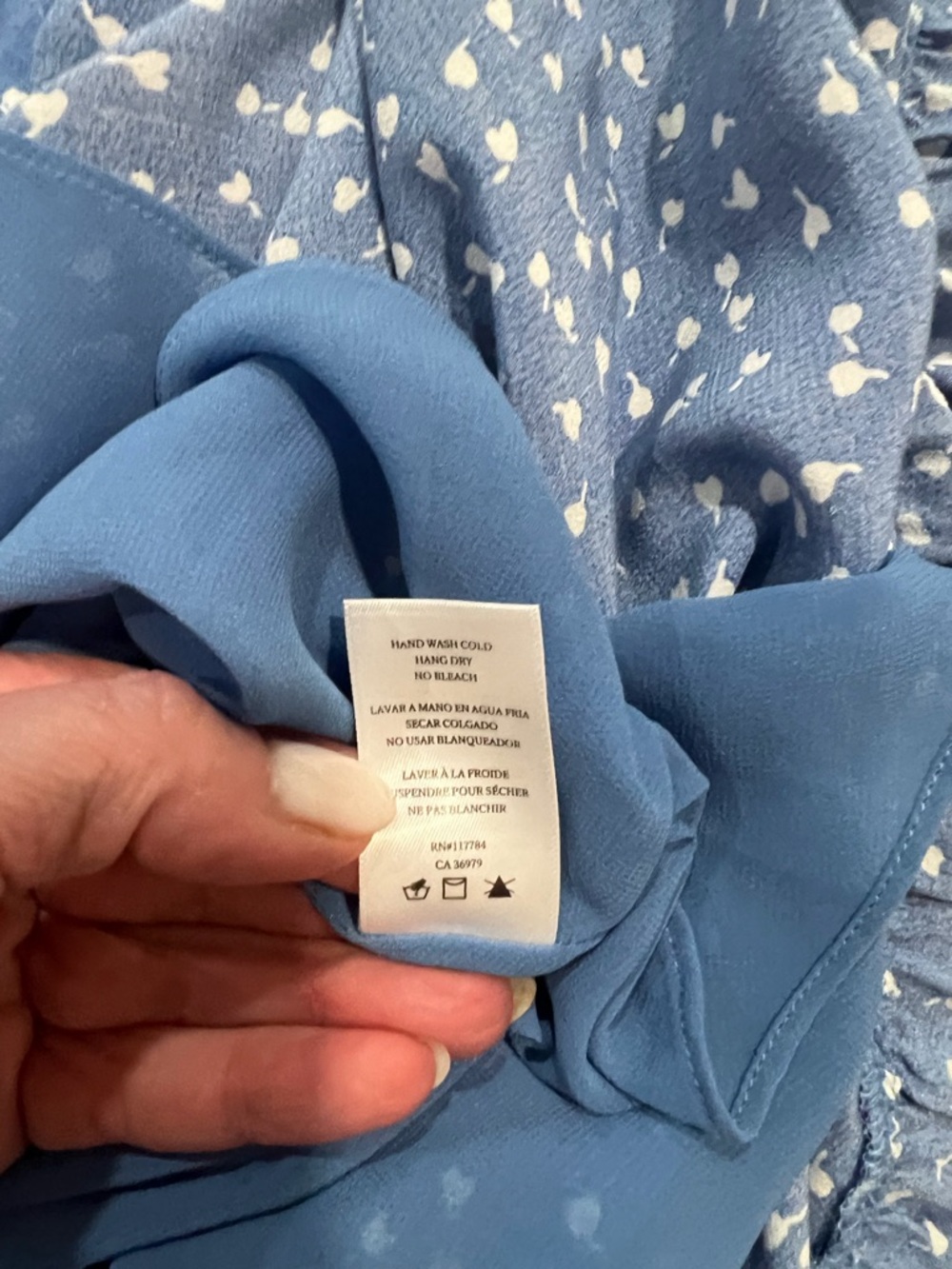 *RAILS* Jade dress in Blue Wisteria NWT Size M - Picture 9 of 10